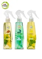 Air Gloss Air Freshener Sandal, Sea Breeze & Lime Spray For Room, Car with Long-Lasting Fragrance (Pack of 3, 250ml Each)