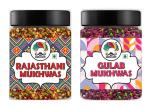 Rajasthani Mukhwas (300g) & Gulab Mukhwas (300g) Mouth Freshener Combo (Pack of 2)