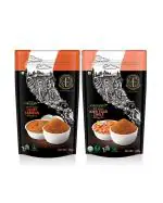 The Flavour Trail by Swani, Organic Udupi Sambar Masala and Organic Amritsari Chole Masala, 200gm (Pack of 2)