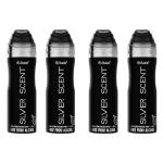 Al-Nuaim Silver Sent Deodorant | Body Spray | Long Lasting Perfumed Spray For Men