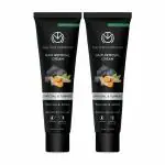 The Man Company Hair Removal Cream for Men Enriched with Charcoal & Turmeric | Dermatologically Tested | For All Skin Types - Pack of 2