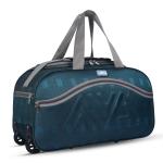 MEDLER RiO Duffle Wheeler Bag | Waterproof Strolley Duffle Bag | 2 Wheel Duffel Bag | Luggage Bag with Adjustable Handle-(Turquoise)