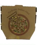 Spotklean Paper Corrugated Box For Pizza Packaging, 100 Pcs, 7.25 X 7.25 X 1.5 Inch