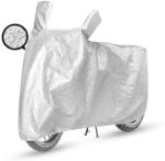 Aamaya Store Silver Two Wheeler Cover For Tvs Iqube