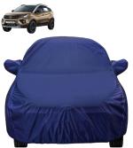 Auto Hub Car Cover Compatible with Tata Nexon with Mirror Pocket, Water Resistant, Triple Stitched, Nexon Car Cover- Navy