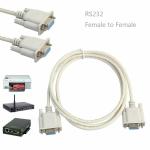 CABLES MASTER Serial Female to Female Null Modem Cable DB9 FTA Direct Connection 9 Pin 1.5M