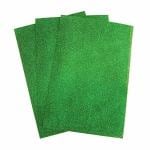 Kidivo Shining Glitter Green Sheet (Pack of 10)