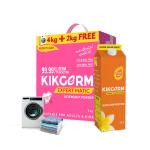 KIKGERM Naturally Best FRONT LOAD Detergent Powder + Fabric Conditioner FREE | No Harmful Chemicals | New & Shiny Clothes | (6 KG + 1.1L Free (7.1 KG))