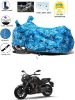 RONISH Waterproof Two Wheeler Cover for Bajaj (Dominar 400, Multicolor)