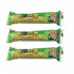 Tosca Jawbreaker Hard Bubble Gum Candy Balls Green Apple Flv (Pack of 3)