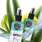 Wagging Tails Daily Care Paw Spray for Dirty, Dry, chapped and Muddy Paws | Natural Spray with Fragrance for Dogs, Cats and Puppies paw - 100ml - Pack of 2