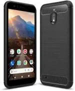 Rawat Jio Phone Next Black Silicon, Rubber Flexible Back Cover