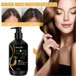 SOMWRITA Ginger Black Hair Growth & Healthy Hair Shampoo | Ginger Anti-Dandruff Shampoo For Healthy Scalp & Hair | Damage Repairs | Ginger Shampoo for Men & Women - pack of 1 [300ml].