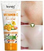 KURAIY 100% Premium Vitamin C Face Wash Cream Deep Moisturizing Cream Face wash Tube