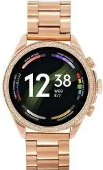 CLUBCLASSY Gen 8 (Gold Color) Smartwatch Round Dial Metal with Metallic Strap and Silicon Strap Purple