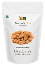 Nature's Bliss Dry Dates Sukha Khajoor A Quality Yellow Dates Pila Chuara Dry Dates 400gm FD