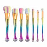 Luxury Beauty 7 Pieces Lollipop Makeup Brush Set Lovely Makeup Brush Kit for Girls Portable Beauty Cosmetic Tools Women Cosmetic Concealer Brush (Pack of 7)
