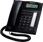 Panasonic KX-TS880MXBD Black Corded Landline Phone