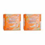 WOW Maxi Jumbo Plus Extra Soft and Comfort Day Night XXXL Sanitary Pads for Women - (Pack of 14)