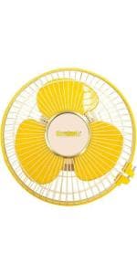 Santosh Cabin Fan Yellow 9 Inch 225 mm Ultra High Speed 3 Blade Wall Fan (Yellow, Pack of 1)