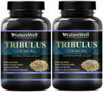 Naturewell Tribulus Terrestris 500Mg For Strength, Muscles Ultra, 60 Capsules Each (Pack Of 2)
