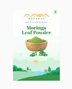 Aava Natural Foods | No Preservatives | All Natural | Moringa Leaf Powder (Sajna Leaf) - Net Weight 300g