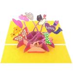 Designarium Konkan Mart 3D Popup Proposal Greeting Card