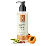 NutriGlow Advanced Organics Skin Whitening Face Wash with Peach Extracts, All Skin Types 100 ml