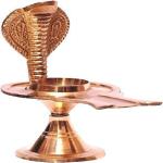 NAVYAKSH Shivling Stand Jaldhari Stand| Jaladhari Stand jalheri Brass Shivlingam naag with Stand