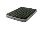 Intex Dura-Beam Standard Prestige Downy Airbed with Hand-Held Battery Pump Full Bed (Height 10