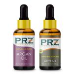 PRZ Combo Of Moroccan Argan Oil and Olive Oil 15 ml (Combo Of 2)