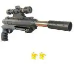 HALO NATION Multicolor Airsoft Sawed-Off Bb Bullet Gun Toy