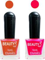OUR Beauty Multicolor Extra Shine Long Wear Durable Nail Polish Combo 32, 20 ml (Pack Of 2)