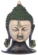 Idol Collections Golde, Black Brass Lord Buddha In Bhumisparsha Mudra Idol l GOD IDOLS