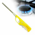 MOSTSHOP Gas Lighter for Kitchen, Flame with Adjustable Gun Flame and Multipurpose Use Like Candle Diya Lighting Use for Household Plastic, Steel, Microfibre Gas Lighter (Multicolor, Pack of 1)