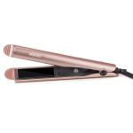 AGARO HS1927 Hair Straightner, Ceramic Coated Floating Plates, 3 Tempertaure Settings, Fast Heating Hair Iron, 2-in-1 Twist Angled Plates, PTC Heating, Curling, Hair Styling For Women, Rose Gold