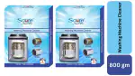 Scure Washing Machine Descaler Powder for Top/Front Load to Clean Drum 800gm (Pack of 8, 100gm Each)