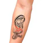 Voorkoms Maa Baby Tattoo Waterproof Temporary Body Tattoo Male and Female