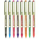 uni-ball Eye UB157 0.7 mm Roller Ball Pens, Multicolour Ink, Pack of 8