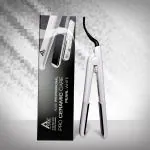 Acee Professionals Pro Ceramic Care Pearl White Hair Straightener - HS 3001
