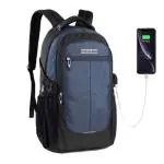 TRUE HUMAN backpack with USB charging Port Laptop bag , office bag , college bag ( COOPER )
