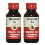 Baidyanath Shri Gopal Oil - 50 Ml, Pack of 2