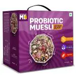 MuscleBlaze Probiotic Muesli, Breakfast Cereals For Good Gut Health, Berry, Multigrain Flakes, High In Protein, Antioxidant-Rich, 1 kg