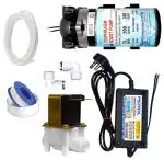 Proven 100 Gpd Ro Service Kit With Booster Pump Motor And Smps Adaptor (24V Dc, 2.5A And Slc Solenoid Valve 24V Sv) For All Types Of Water Purifiers l RO l Water purifier l Kitchen l Water l Filter l UV l Pure