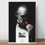 RAINFIRE CREATION God Father Poster for Home Office and Student Room Wall Decor | 12x18 Multcolor RFCP-35 Paper Print (18 inch X 12 inch)