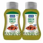 Keya Green Chilli Sauce -310 gm Each (Pack of 2)