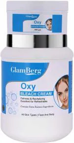 GLAMBERG Oxy Life Bleach Cream With Activator, 1000 G (Pack Of 2)