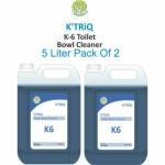 KTRIQ Regular Liquid Toilet Bowl Cleaner - Pack of 2 Per Pack 5 L