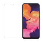Hobbytronics Samsung Galaxy A10 Transparent Scratch Resistant, Anti Fingerprint with Bubble Proof, Tempered Glass Screen Protector (18 x 10 x 2 cm)