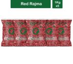 Goshudh Red Rajma 5 kg (1Kg X 5 Pack)